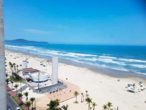 Apto com vista incrível para o mar na Vila Tupi